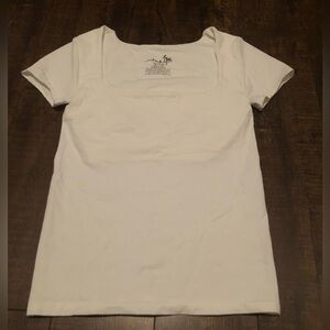 Free People White Intimately Top